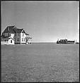 [29 Exterior Views of Midwestern Victorian House in Field], Walker Evans (American, St. Louis, Missouri 1903–1975 New Haven, Connecticut), Film negative
