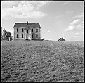 [3 Views of House in Field], Walker Evans (American, St. Louis, Missouri 1903–1975 New Haven, Connecticut), Film negative