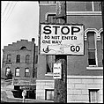 [8 Views of Architecture and Signage, Possibly Chicago], Walker Evans (American, St. Louis, Missouri 1903–1975 New Haven, Connecticut), Film negative