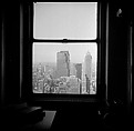 [3 Views of Window with View of New York City Skyline], Walker Evans (American, St. Louis, Missouri 1903–1975 New Haven, Connecticut), Film negative