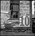 [4 Views of Circus Signs, Maryland], Walker Evans (American, St. Louis, Missouri 1903–1975 New Haven, Connecticut), Film negative