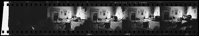 [8 Portraits of Isabelle Evans, and Ethel and Thomas Dabney Mabry in their Home in Allensville, Kentucky ], Walker Evans (American, St. Louis, Missouri 1903–1975 New Haven, Connecticut), Film negative
