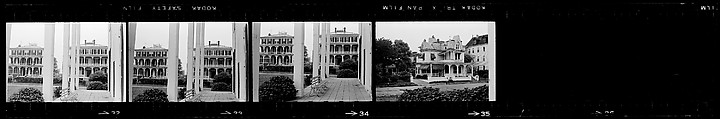 [34 Exterior Views of Hotels, Cape May, New Jersey], Walker Evans (American, St. Louis, Missouri 1903–1975 New Haven, Connecticut), Film negative