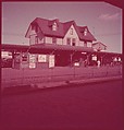 [464 Interior and Exterior Views of Railroad Station Depots, for Fortune Article "The U.S. Depot"], Walker Evans (American, St. Louis, Missouri 1903–1975 New Haven, Connecticut), Color film transparency