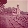 [464 Interior and Exterior Views of Railroad Station Depots, for Fortune Article "The U.S. Depot"], Walker Evans (American, St. Louis, Missouri 1903–1975 New Haven, Connecticut), Color film transparency