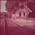 [464 Interior and Exterior Views of Railroad Station Depots, for Fortune Article "The U.S. Depot"], Walker Evans (American, St. Louis, Missouri 1903–1975 New Haven, Connecticut), Color film transparency
