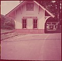 [464 Interior and Exterior Views of Railroad Station Depots, for Fortune Article "The U.S. Depot"], Walker Evans (American, St. Louis, Missouri 1903–1975 New Haven, Connecticut), Color film transparency