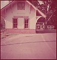 [464 Interior and Exterior Views of Railroad Station Depots, for Fortune Article "The U.S. Depot"], Walker Evans (American, St. Louis, Missouri 1903–1975 New Haven, Connecticut), Color film transparency