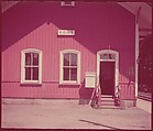 [464 Interior and Exterior Views of Railroad Station Depots, for Fortune Article "The U.S. Depot"], Walker Evans (American, St. Louis, Missouri 1903–1975 New Haven, Connecticut), Color film transparency