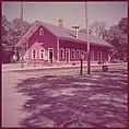 [464 Interior and Exterior Views of Railroad Station Depots, for Fortune Article "The U.S. Depot"], Walker Evans (American, St. Louis, Missouri 1903–1975 New Haven, Connecticut), Color film transparency