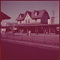 [464 Interior and Exterior Views of Railroad Station Depots, for Fortune Article "The U.S. Depot"], Walker Evans (American, St. Louis, Missouri 1903–1975 New Haven, Connecticut), Color film transparency