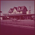 [464 Interior and Exterior Views of Railroad Station Depots, for Fortune Article "The U.S. Depot"], Walker Evans (American, St. Louis, Missouri 1903–1975 New Haven, Connecticut), Color film transparency