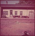 [464 Interior and Exterior Views of Railroad Station Depots, for Fortune Article "The U.S. Depot"], Walker Evans (American, St. Louis, Missouri 1903–1975 New Haven, Connecticut), Color film transparency
