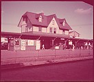 [464 Interior and Exterior Views of Railroad Station Depots, for Fortune Article "The U.S. Depot"], Walker Evans (American, St. Louis, Missouri 1903–1975 New Haven, Connecticut), Color film transparency
