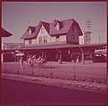 [464 Interior and Exterior Views of Railroad Station Depots, for Fortune Article "The U.S. Depot"], Walker Evans (American, St. Louis, Missouri 1903–1975 New Haven, Connecticut), Color film transparency