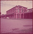 [464 Interior and Exterior Views of Railroad Station Depots, for Fortune Article "The U.S. Depot"], Walker Evans (American, St. Louis, Missouri 1903–1975 New Haven, Connecticut), Color film transparency