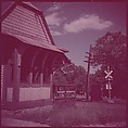 [464 Interior and Exterior Views of Railroad Station Depots, for Fortune Article "The U.S. Depot"], Walker Evans (American, St. Louis, Missouri 1903–1975 New Haven, Connecticut), Color film transparency
