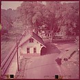 [464 Interior and Exterior Views of Railroad Station Depots, for Fortune Article "The U.S. Depot"], Walker Evans (American, St. Louis, Missouri 1903–1975 New Haven, Connecticut), Color film transparency