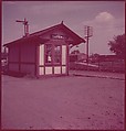 [464 Interior and Exterior Views of Railroad Station Depots, for Fortune Article "The U.S. Depot"], Walker Evans (American, St. Louis, Missouri 1903–1975 New Haven, Connecticut), Color film transparency