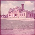 [464 Interior and Exterior Views of Railroad Station Depots, for Fortune Article "The U.S. Depot"], Walker Evans (American, St. Louis, Missouri 1903–1975 New Haven, Connecticut), Color film transparency