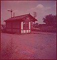 [464 Interior and Exterior Views of Railroad Station Depots, for Fortune Article "The U.S. Depot"], Walker Evans (American, St. Louis, Missouri 1903–1975 New Haven, Connecticut), Color film transparency