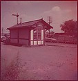 [464 Interior and Exterior Views of Railroad Station Depots, for Fortune Article "The U.S. Depot"], Walker Evans (American, St. Louis, Missouri 1903–1975 New Haven, Connecticut), Color film transparency