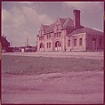 [464 Interior and Exterior Views of Railroad Station Depots, for Fortune Article "The U.S. Depot"], Walker Evans (American, St. Louis, Missouri 1903–1975 New Haven, Connecticut), Color film transparency