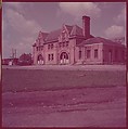 [464 Interior and Exterior Views of Railroad Station Depots, for Fortune Article "The U.S. Depot"], Walker Evans (American, St. Louis, Missouri 1903–1975 New Haven, Connecticut), Color film transparency