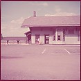[464 Interior and Exterior Views of Railroad Station Depots, for Fortune Article "The U.S. Depot"], Walker Evans (American, St. Louis, Missouri 1903–1975 New Haven, Connecticut), Color film transparency