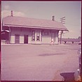 [464 Interior and Exterior Views of Railroad Station Depots, for Fortune Article "The U.S. Depot"], Walker Evans (American, St. Louis, Missouri 1903–1975 New Haven, Connecticut), Color film transparency