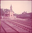 [464 Interior and Exterior Views of Railroad Station Depots, for Fortune Article "The U.S. Depot"], Walker Evans (American, St. Louis, Missouri 1903–1975 New Haven, Connecticut), Color film transparency
