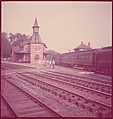[464 Interior and Exterior Views of Railroad Station Depots, for Fortune Article "The U.S. Depot"], Walker Evans (American, St. Louis, Missouri 1903–1975 New Haven, Connecticut), Color film transparency