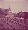 [464 Interior and Exterior Views of Railroad Station Depots, for Fortune Article "The U.S. Depot"], Walker Evans (American, St. Louis, Missouri 1903–1975 New Haven, Connecticut), Color film transparency