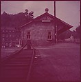 [464 Interior and Exterior Views of Railroad Station Depots, for Fortune Article "The U.S. Depot"], Walker Evans (American, St. Louis, Missouri 1903–1975 New Haven, Connecticut), Color film transparency