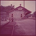 [464 Interior and Exterior Views of Railroad Station Depots, for Fortune Article "The U.S. Depot"], Walker Evans (American, St. Louis, Missouri 1903–1975 New Haven, Connecticut), Color film transparency