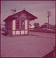 [464 Interior and Exterior Views of Railroad Station Depots, for Fortune Article "The U.S. Depot"], Walker Evans (American, St. Louis, Missouri 1903–1975 New Haven, Connecticut), Color film transparency