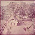 [464 Interior and Exterior Views of Railroad Station Depots, for Fortune Article "The U.S. Depot"], Walker Evans (American, St. Louis, Missouri 1903–1975 New Haven, Connecticut), Color film transparency