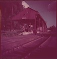 [464 Interior and Exterior Views of Railroad Station Depots, for Fortune Article "The U.S. Depot"], Walker Evans (American, St. Louis, Missouri 1903–1975 New Haven, Connecticut), Color film transparency