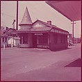 [464 Interior and Exterior Views of Railroad Station Depots, for Fortune Article "The U.S. Depot"], Walker Evans (American, St. Louis, Missouri 1903–1975 New Haven, Connecticut), Color film transparency