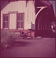 [464 Interior and Exterior Views of Railroad Station Depots, for Fortune Article "The U.S. Depot"], Walker Evans (American, St. Louis, Missouri 1903–1975 New Haven, Connecticut), Color film transparency