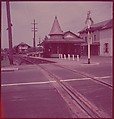 [464 Interior and Exterior Views of Railroad Station Depots, for Fortune Article "The U.S. Depot"], Walker Evans (American, St. Louis, Missouri 1903–1975 New Haven, Connecticut), Color film transparency