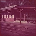 [464 Interior and Exterior Views of Railroad Station Depots, for Fortune Article "The U.S. Depot"], Walker Evans (American, St. Louis, Missouri 1903–1975 New Haven, Connecticut), Color film transparency