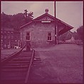 [464 Interior and Exterior Views of Railroad Station Depots, for Fortune Article "The U.S. Depot"], Walker Evans (American, St. Louis, Missouri 1903–1975 New Haven, Connecticut), Color film transparency
