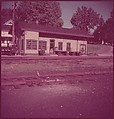 [464 Interior and Exterior Views of Railroad Station Depots, for Fortune Article "The U.S. Depot"], Walker Evans (American, St. Louis, Missouri 1903–1975 New Haven, Connecticut), Color film transparency