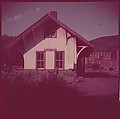 [464 Interior and Exterior Views of Railroad Station Depots, for Fortune Article "The U.S. Depot"], Walker Evans (American, St. Louis, Missouri 1903–1975 New Haven, Connecticut), Color film transparency