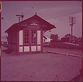 [464 Interior and Exterior Views of Railroad Station Depots, for Fortune Article "The U.S. Depot"], Walker Evans (American, St. Louis, Missouri 1903–1975 New Haven, Connecticut), Color film transparency