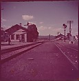 [464 Interior and Exterior Views of Railroad Station Depots, for Fortune Article "The U.S. Depot"], Walker Evans (American, St. Louis, Missouri 1903–1975 New Haven, Connecticut), Color film transparency
