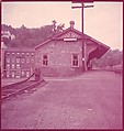[464 Interior and Exterior Views of Railroad Station Depots, for Fortune Article "The U.S. Depot"], Walker Evans (American, St. Louis, Missouri 1903–1975 New Haven, Connecticut), Color film transparency