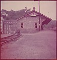 [464 Interior and Exterior Views of Railroad Station Depots, for Fortune Article "The U.S. Depot"], Walker Evans (American, St. Louis, Missouri 1903–1975 New Haven, Connecticut), Color film transparency