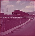 [464 Interior and Exterior Views of Railroad Station Depots, for Fortune Article "The U.S. Depot"], Walker Evans (American, St. Louis, Missouri 1903–1975 New Haven, Connecticut), Color film transparency
